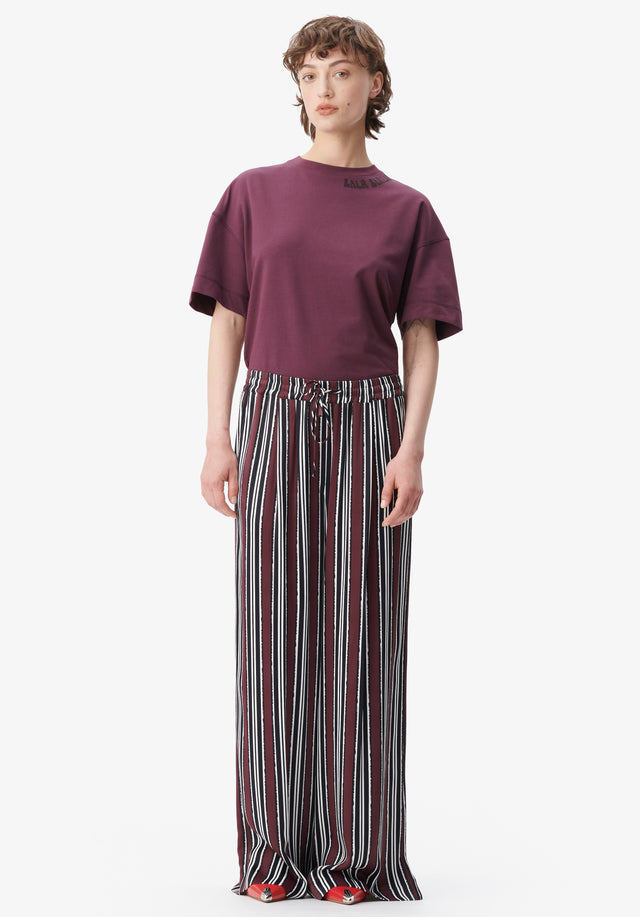 Pants Perlo shibori stripe - With a modern pinstripe pattern, these slouchy, wide leg pyjamas... - 2/7