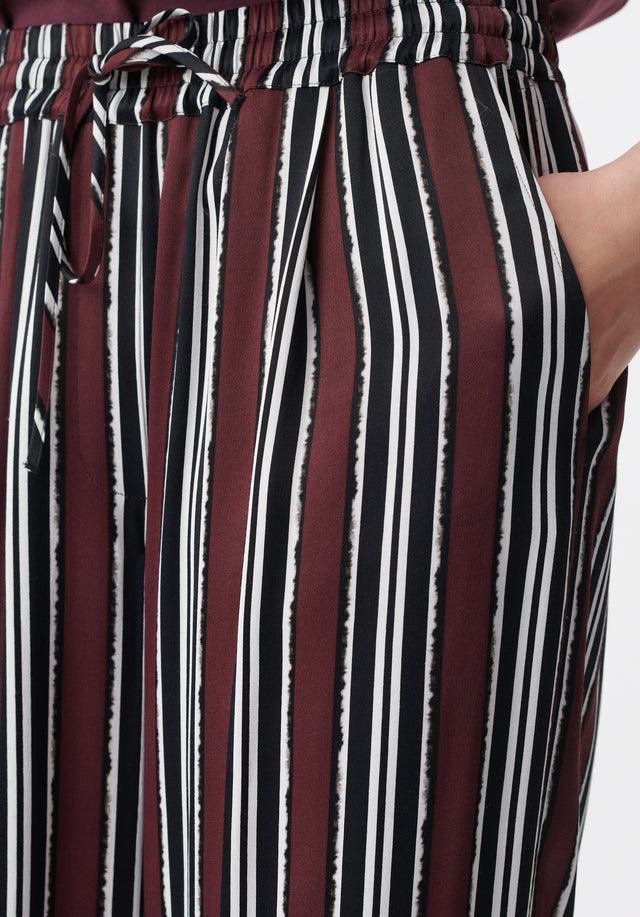 Pants Perlo shibori stripe - With a modern pinstripe pattern, these slouchy, wide leg pyjamas... - 6/7