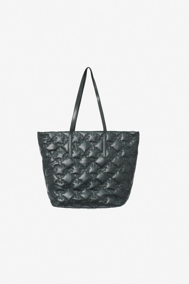 East West Tote Maska lalagram black - An artfully embroidered lala Berlin monogram graces the quilted surface... - 6/7