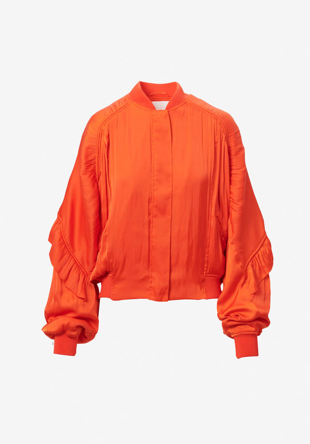 Jacket Jordi paprika - Not your average bomber. This piece is truly special due... - 7/7
