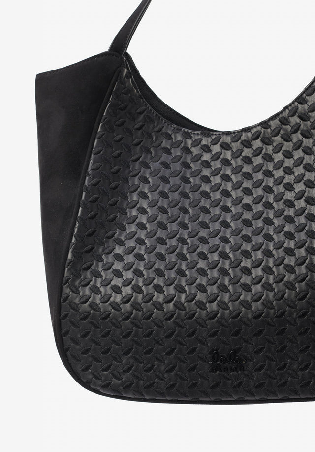 Shopper Mar heritage embroidery black - Diese elegante und zugleich praktische Shopper-Tasche ist geräumig genug, um... - 2/4