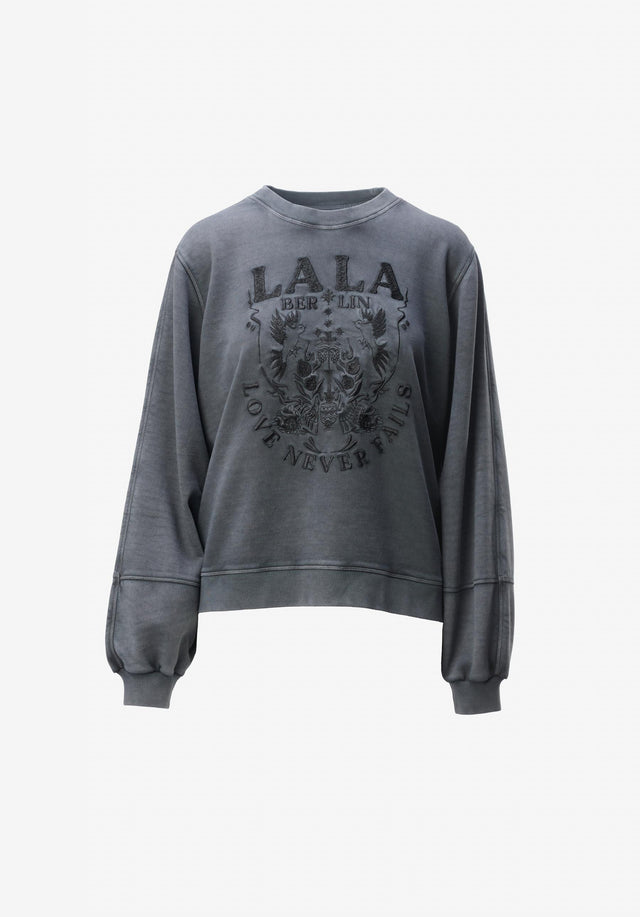 Sweatshirt Ipali love never fails black - Introducing the Sweatshirt Ipali: a cozy essential elevated with a... - 3/4