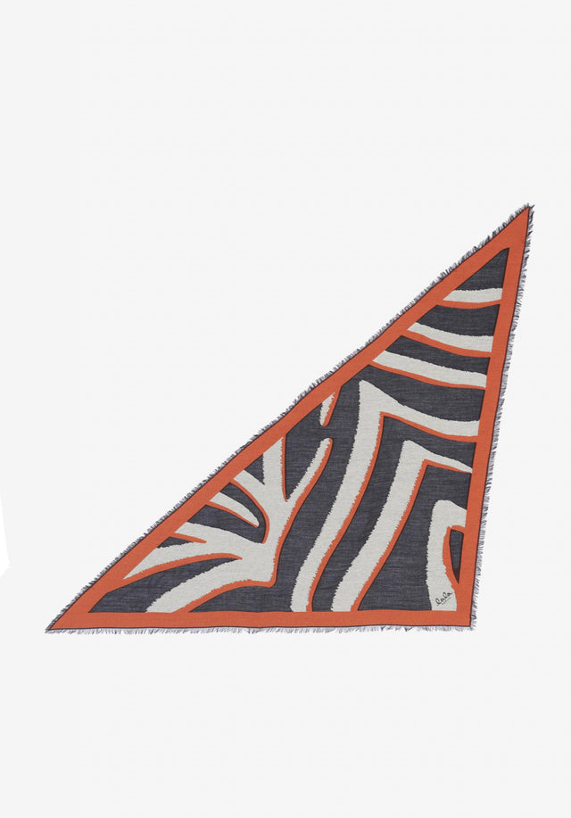 Triangle Ajen bold zebra black - Featuring an intriguing blend of textures and seasonal colors, this... - 4/4