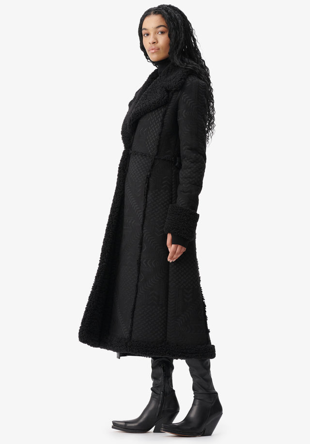 Coat Osia heritage star emb - A superstar made from friendly shearling and vegan suede leather.... - 2/5
