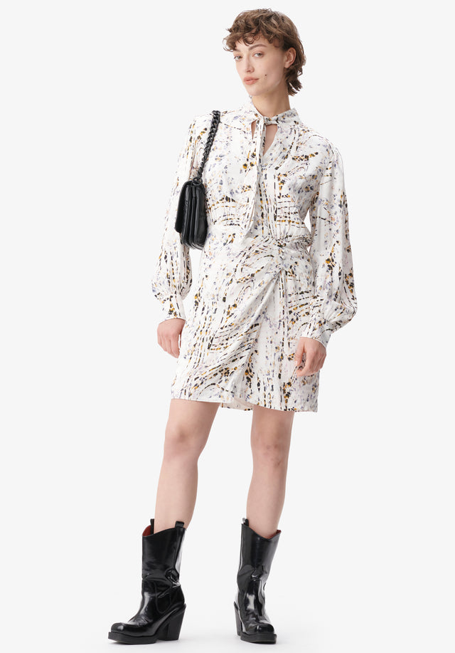 Dress Devrina stripy leo - Ein elegantes Hemdblusenkleid mit dynamischem Print. Devrina ist aus einem...
