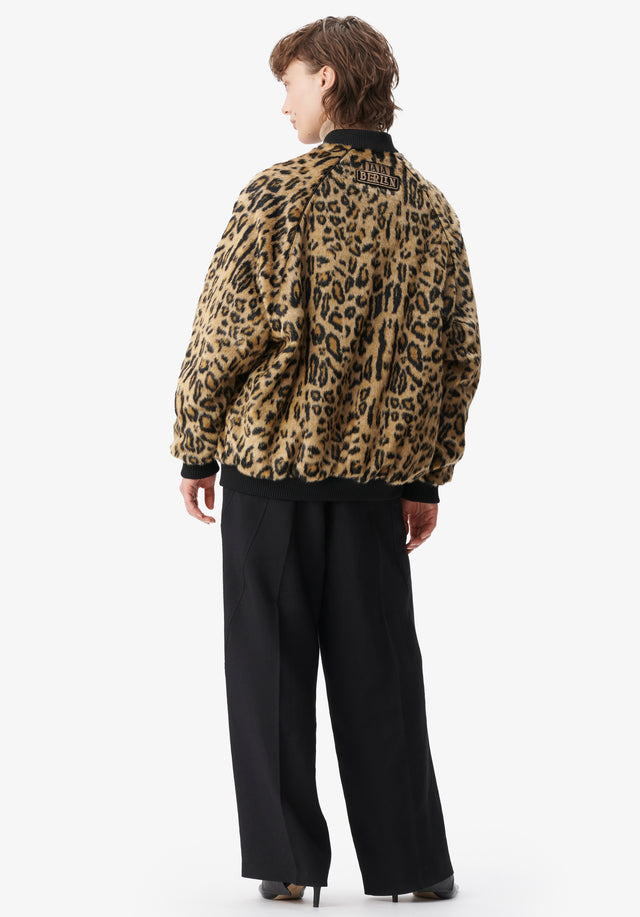 Jacket Janna leo fake fur - Featuring a wild leo print, this punky fake fur bomber... - 3/8