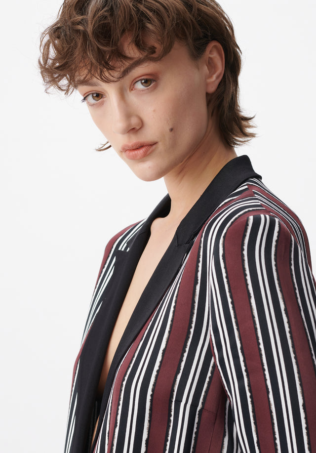 Jacket Jella shibori stripe - Embrace the bohemian vibe with this stunning pyjama style suit... - 4/5