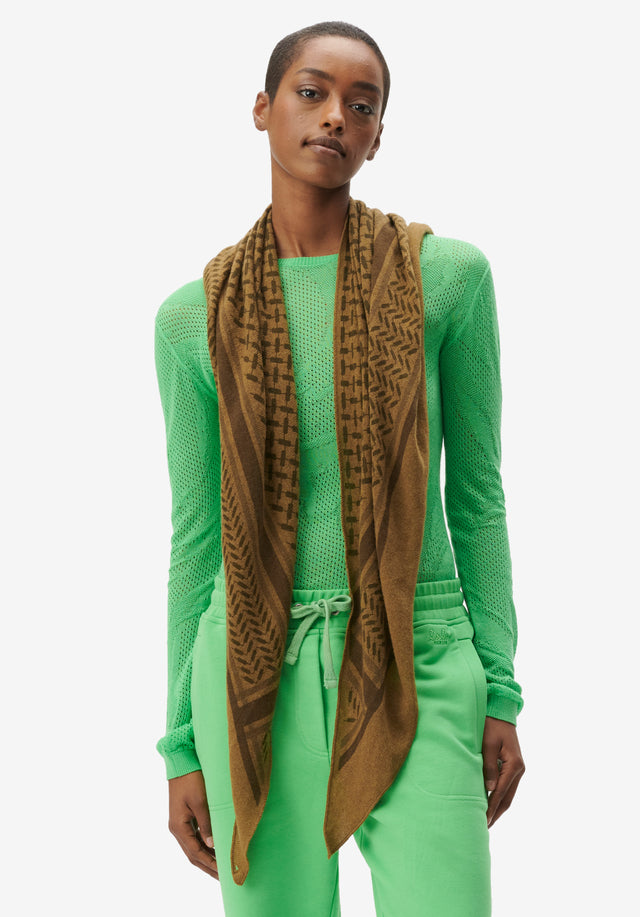Triangle Trinity Classic M dark mocca - In spring/summer 23's freshest colors, this incredibly soft cashmere scarf...
