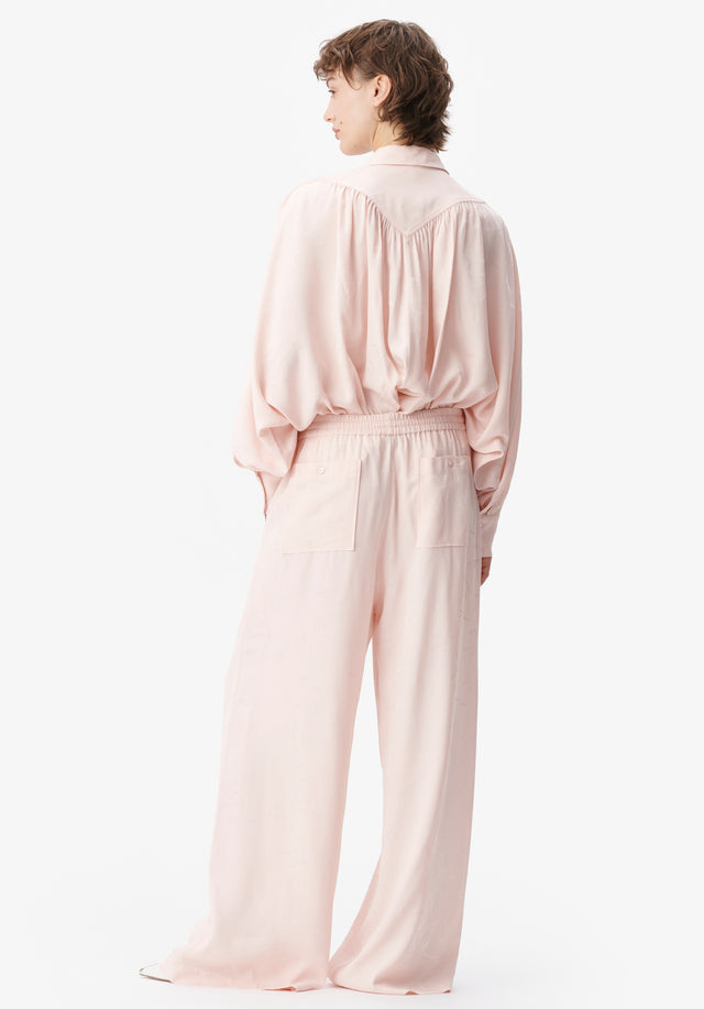 Pants Perla lalagram peach blush - Die klassische lala Pyjamahose ist in einem schönen Pfirsich-Blush-Ton zurück.... - 3/5