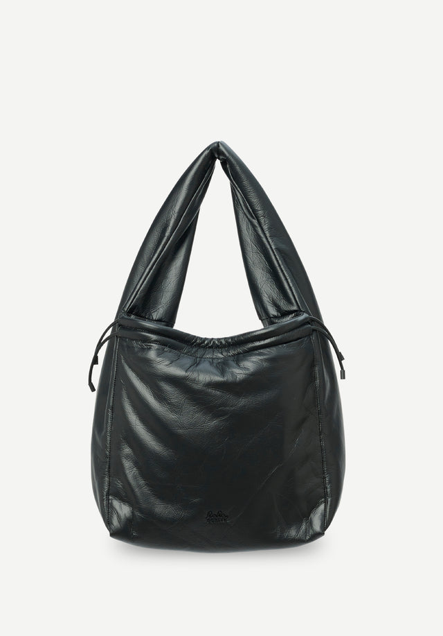 Shopper Memo black - With a simple, yet elegant construction, soft vegan leather meets...
