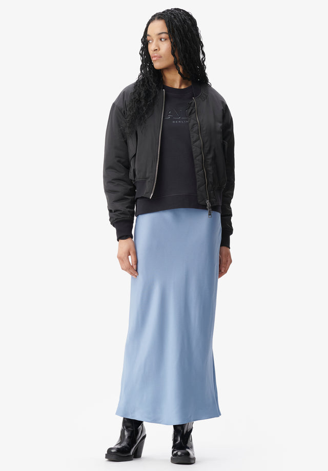 Skirt Sasai faded denim - Featuring a stunning denim blue color, this skirt is made... - 5/6