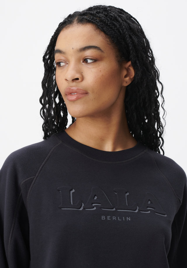 Sweatshirt Ipara black - An upgrade to the classic lala sweatshirt. A raglan sleeve... - 4/5