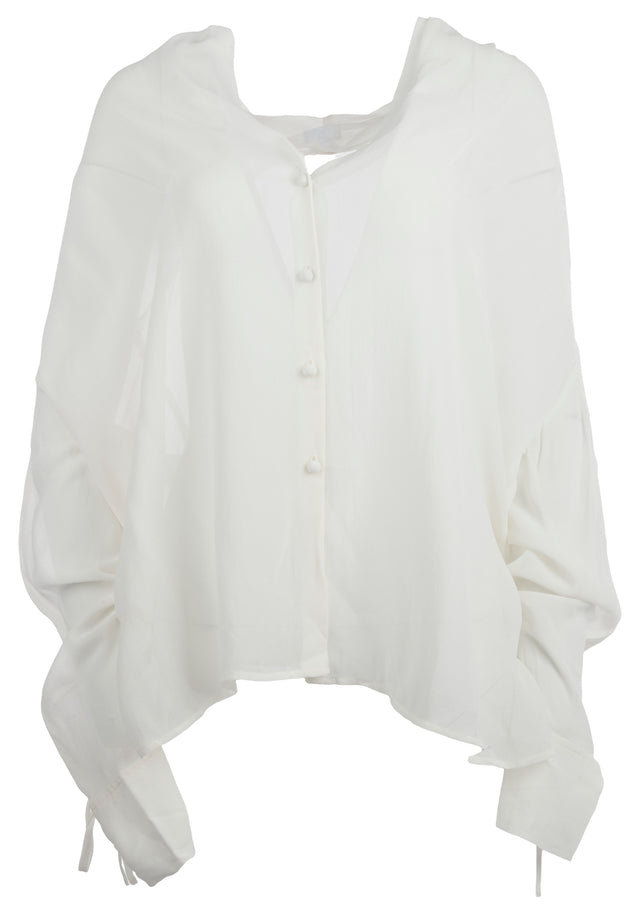 Pre-loved Blouse Donna - S White - This item has been loved by someone before you, but...
