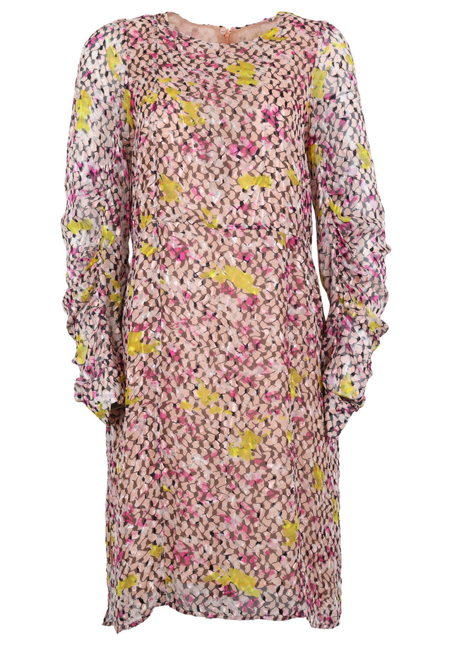 Pre-loved Dress Doucie - M Kufiya Cosmos Pink - An easy throw-on-and-go dress sporting our Kufiya Cosmos Pink print,...
