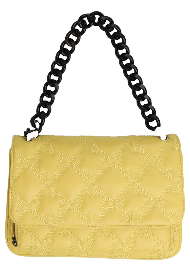 Pre-loved Shoulderbag Mary - OS mono bumblebee - Mary, Mary, Mary! The quilted surface of this beautiful shoulder...
