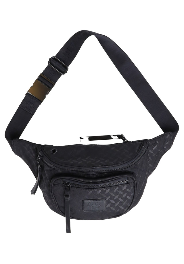 Pre-loved Small Belt Bag Cloe - OS Kufiya Classic Black - A sporty and practical Belt bag made of black nylon...
