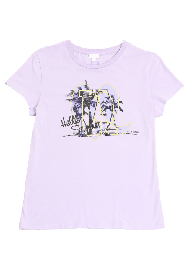 Pre-loved T-Shirt Cara Beach - XS purple - The classic Cara. Made of lovely soft cotton and fitted...
