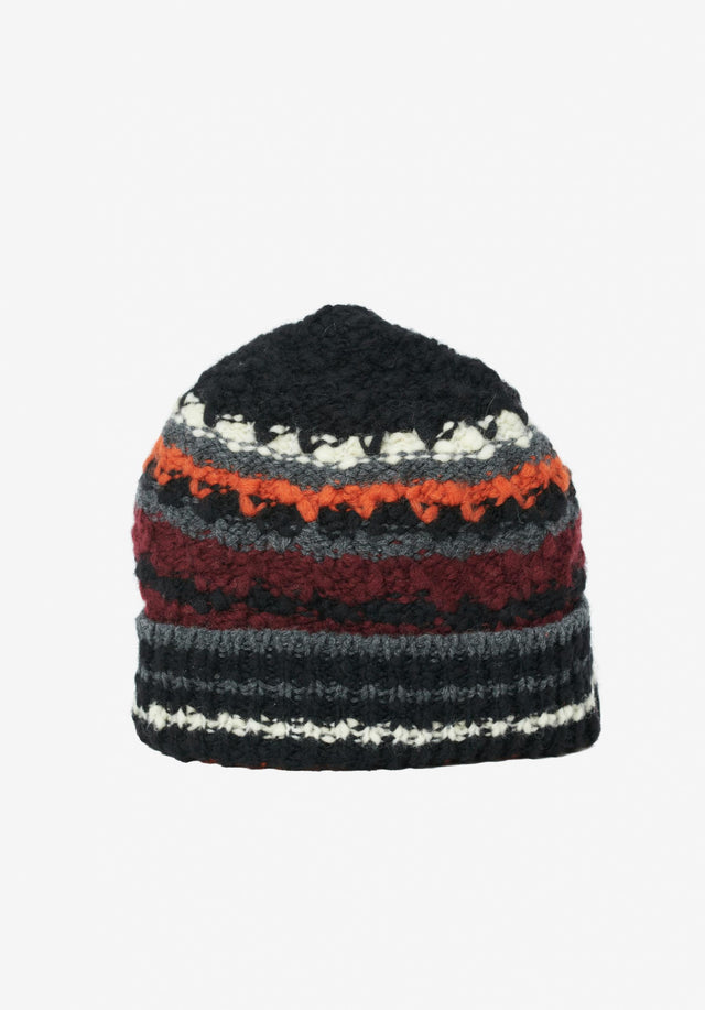 Beanie Adda stripy fudge - The vibrant stripes, blended yarns, and soft colors of Beanie... - 3/3