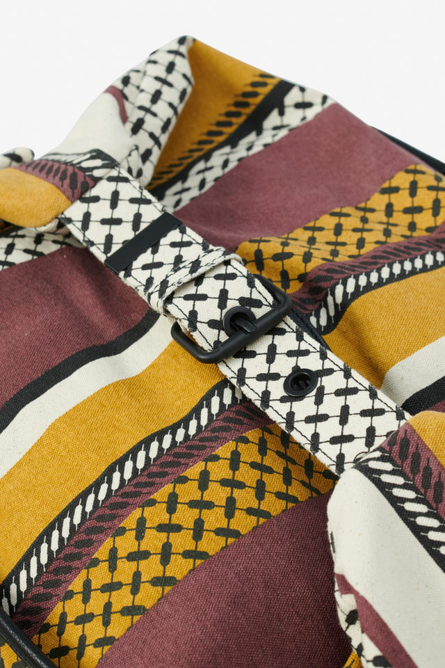 Big Bag Muriel multicolor toffee - Muriel in a block Stripe design, inspired by the fall/winter... - 4/7