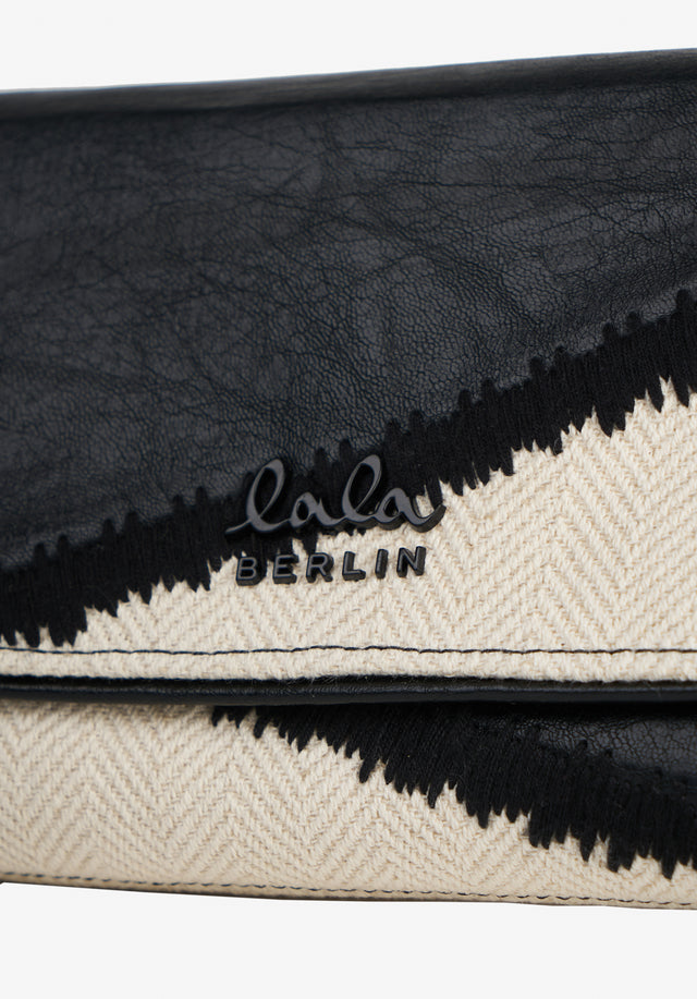 Crossbody Mytte dark egret black - A graphic patchwork color blocking design makes this crossbody bag... - 5/5
