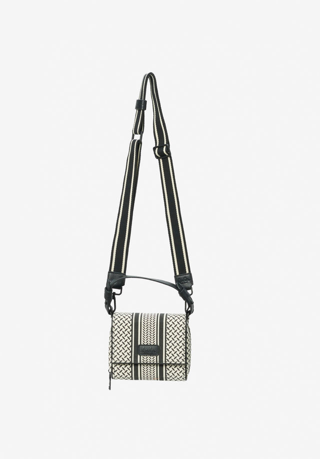 Crossbody Migrid heritage stripe black - A new look for our seasonal heritage crossbody bag. Designed... - 6/6