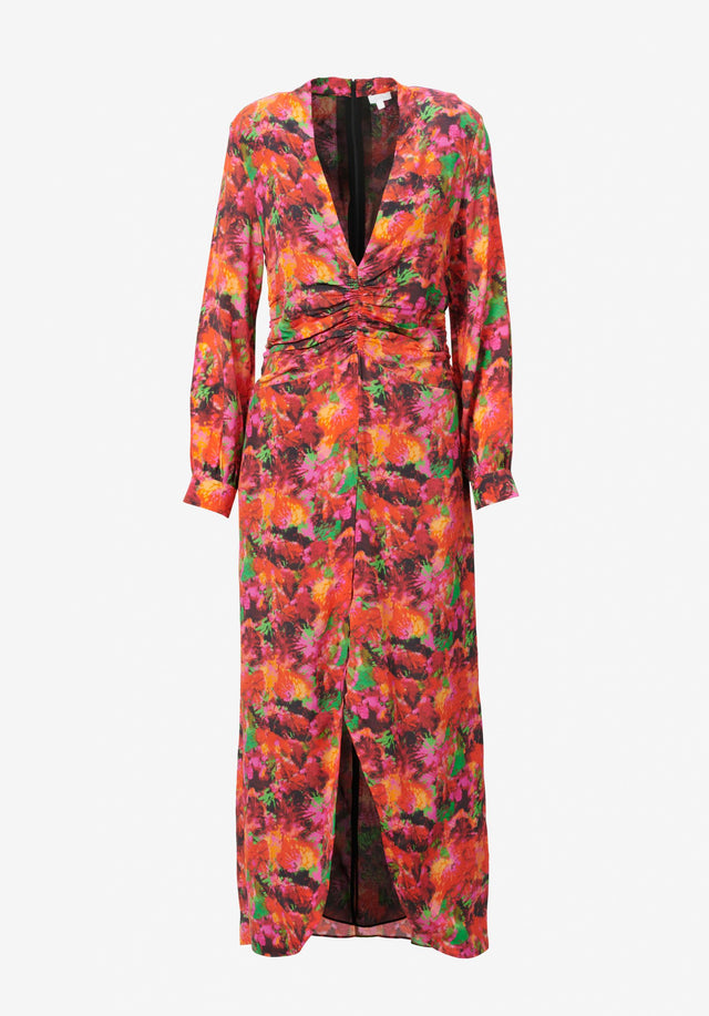 Dress Damala shibori flower - Ein Hauch von Verführung. Eine ultrafeminine Silhouette wird durch einen...
