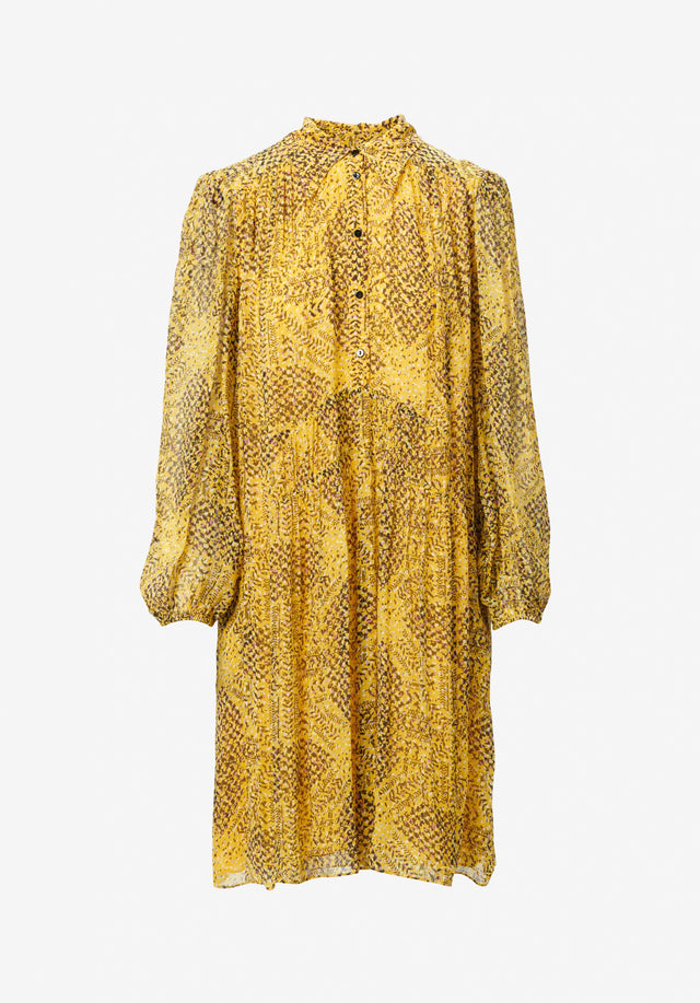 Dress Daneris heritage star yellow - Ein symmetrisches Design, das an orientalische Kacheln erinnert, inspirierte unseren... - 6/6