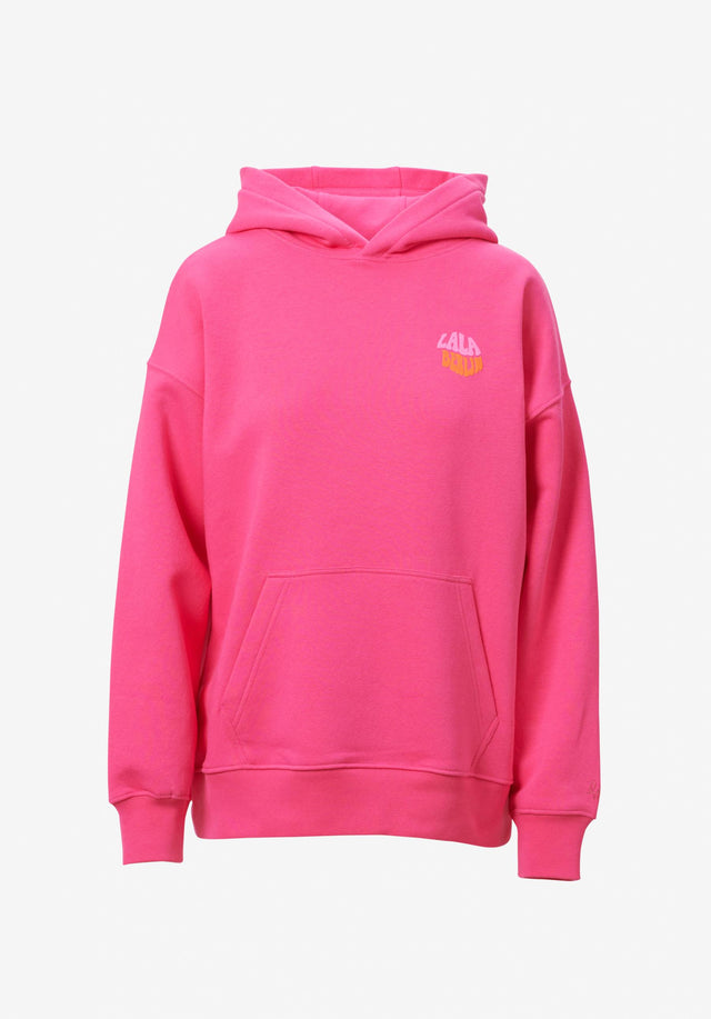 Hoodie Irina treasure dragonfruit - The soft jersey hoodie features a slightly longer hem and... - 6/6