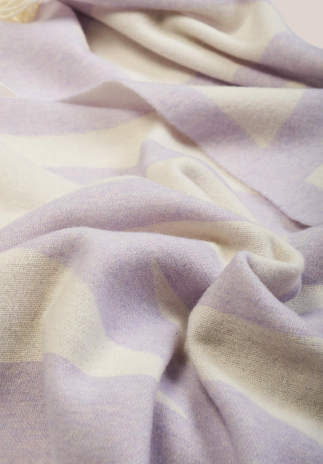 Scarf Akira lavender beige - Lala Berlin fans, meet your new favorite scarf. An eye-catching... - 5/6