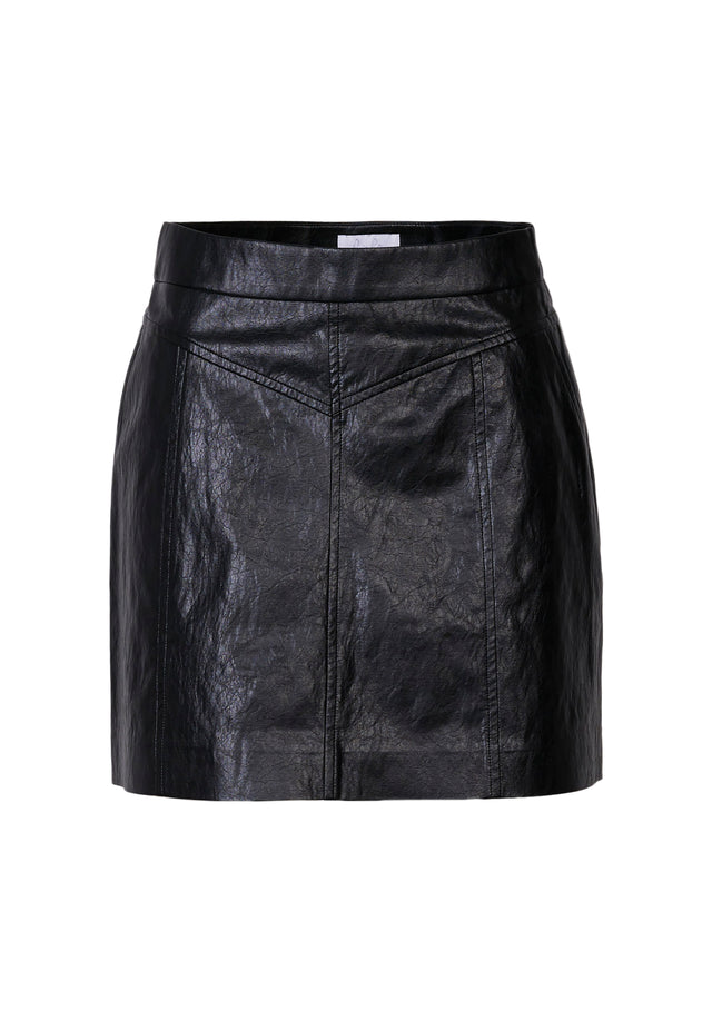 Skirt Skyla black - Glam rock with an edge. Skirt Skyla is a sleek... - 7/7