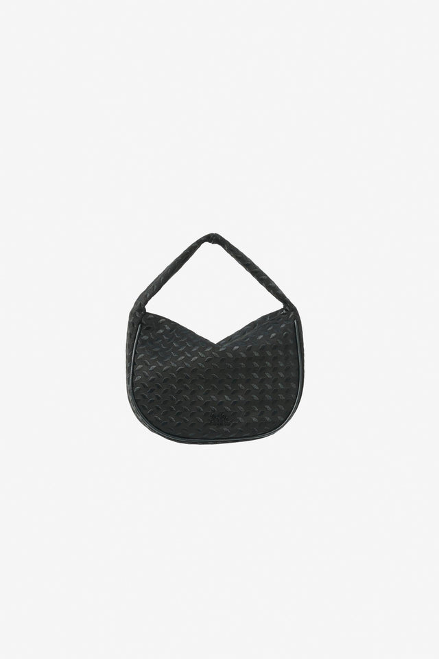 Small Handbag Merve heritage suede black - Diese weiche Handtasche ist aus veganem Wildleder gefertigt und mit...
