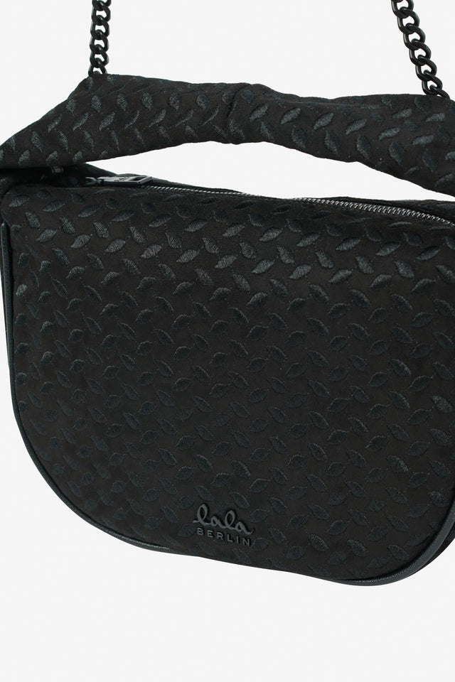 Small Handbag Merve heritage suede black - Diese weiche Handtasche ist aus veganem Wildleder gefertigt und mit... - 4/6