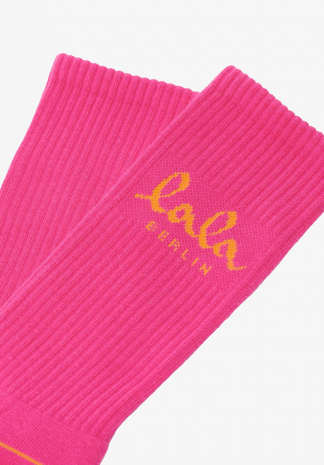 Socks Albie dragonfruit - Comfortable and sporty. You'll love these cotton socks in poppy... - 2/2