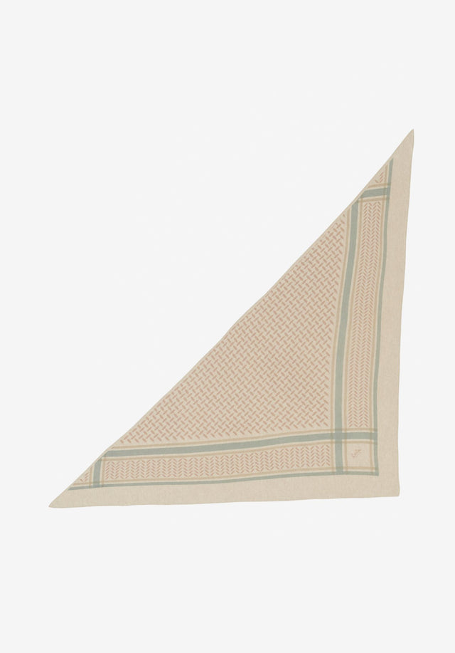 Triangle Trinity soft desert - This is a new look for our luxurious cashmere Triangle....
