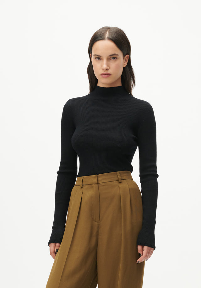 Jumper Beckster black - Basics with a touch of luxury. A lala classic, Beckster... - 1/6