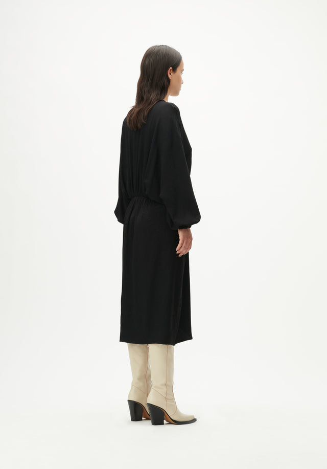 Dress Dash black - Dash ist ein elegantes Hop-in-Kleid mit lala-Monogramm in Jacquard-Optik. Ein... - 3/7