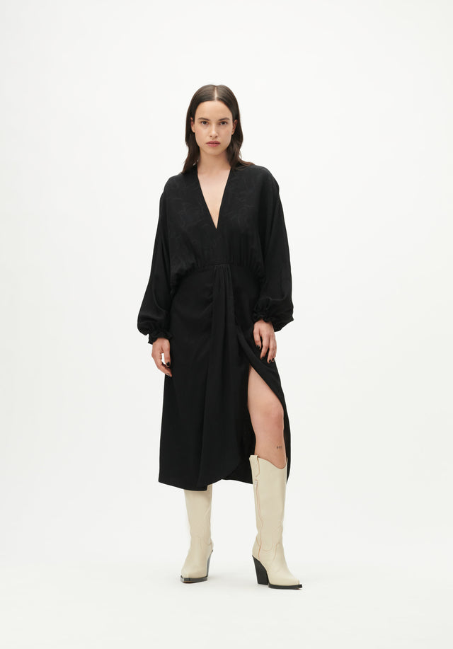Dress Dash black - Dash ist ein elegantes Hop-in-Kleid mit lala-Monogramm in Jacquard-Optik. Ein...
