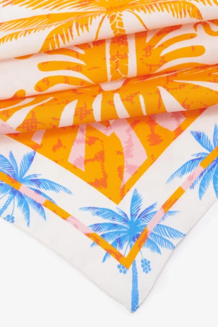 Triangle Aina - silk - sunset palm orange - alternative