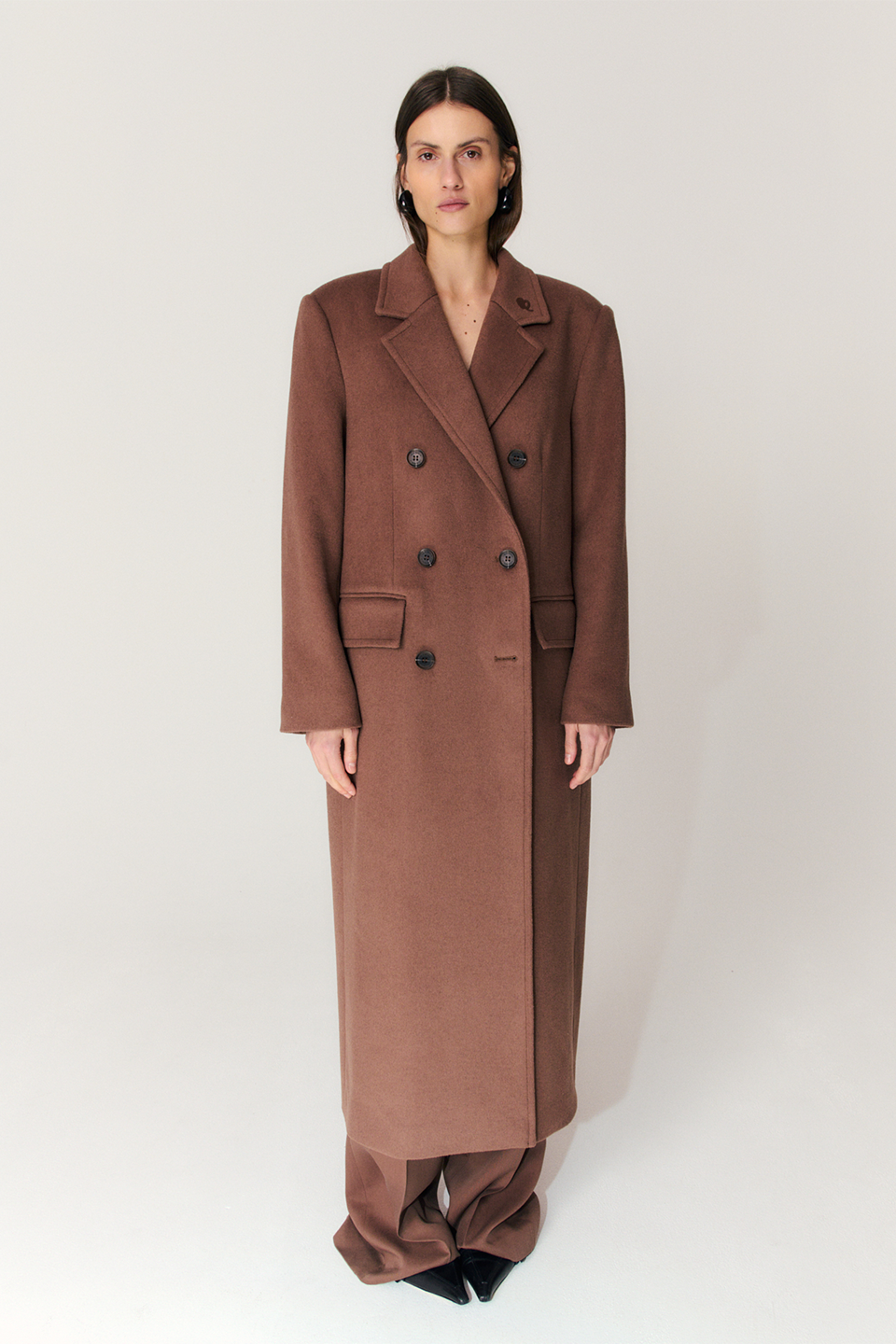 Lala Coat 1 wool blend earth - alternative 1